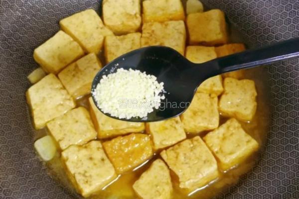 红烧豆腐的做法图解9