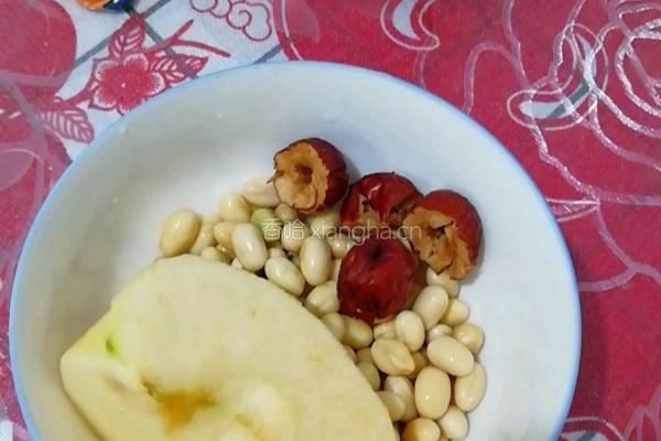 苹果豆浆的做法图解1
