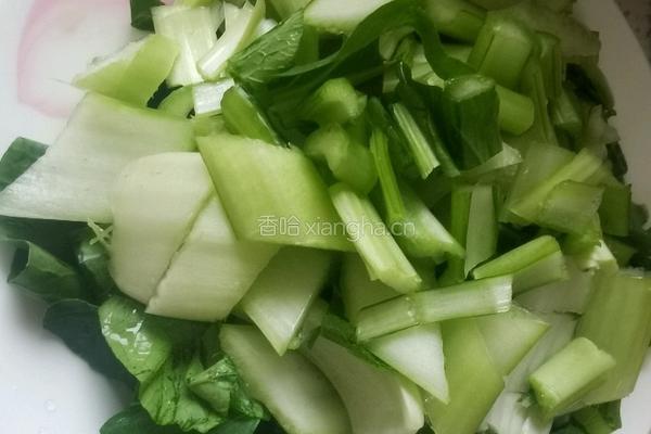 炒白菜的做法图解2