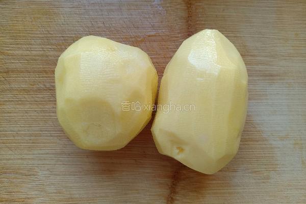 土豆薯饼的做法图解2