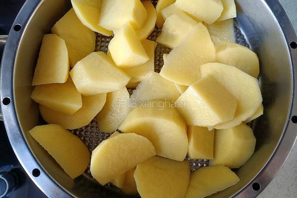 土豆薯饼的做法图解4