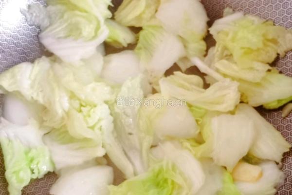 白菜炖豆腐的做法图解6
