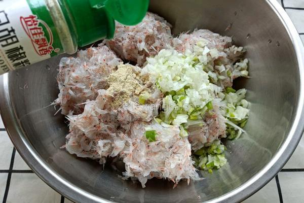 虾饼的做法图解3