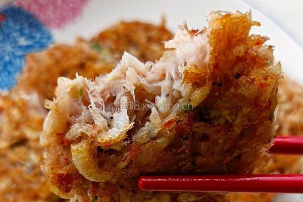 虾饼的做法图解12