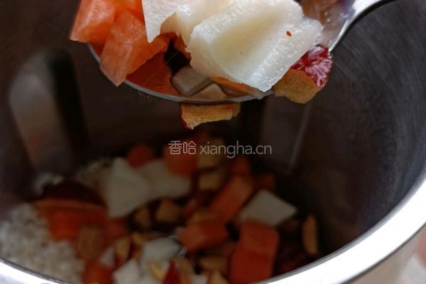 莲藕胡萝卜红枣米糊的做法图解6
