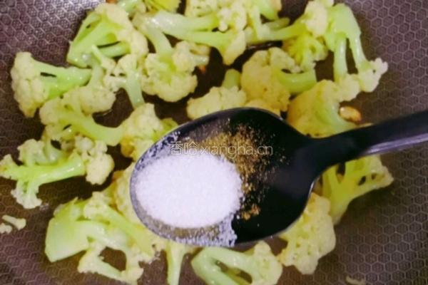 蒜蓉菜花的做法图解11