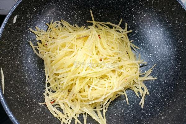 酸辣土豆丝的做法图解6