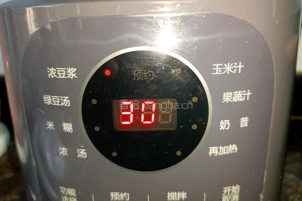 花生黄豆小米豆浆的做法图解4