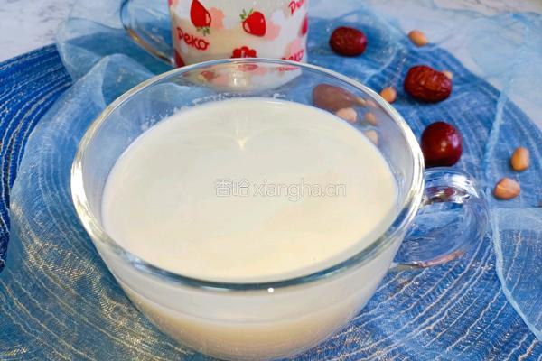花生黄豆小米豆浆的做法图解7