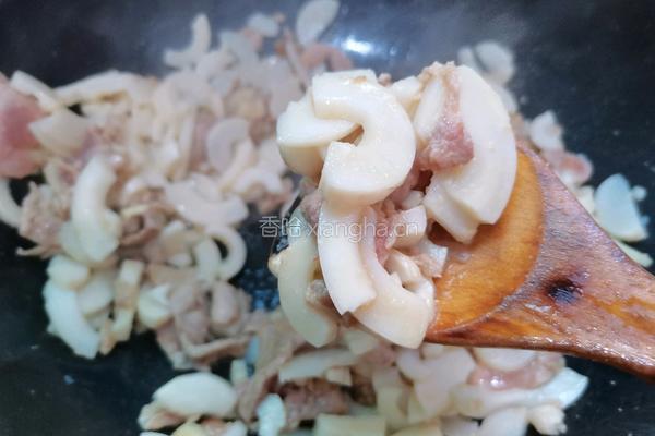 清水笋炒肉片的做法图解4
