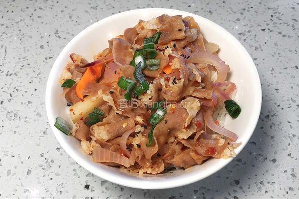 泡菜肥牛拌饭的做法图解6