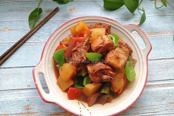 家常炖鸡腿的做法图解1