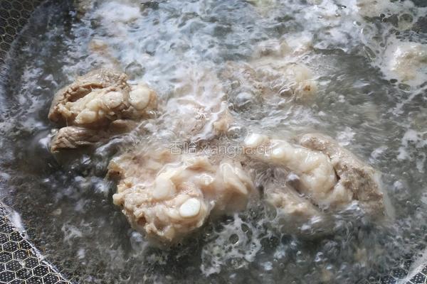 胡萝卜玉米排骨汤的做法图解1