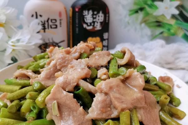 豇豆炒肉片的做法图解14