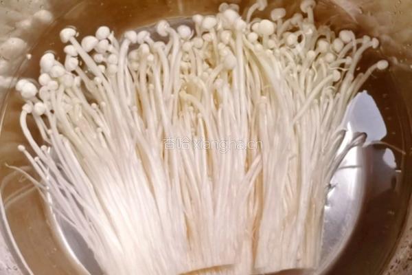 金针菇拌干豆腐胡萝卜丝的做法图解2