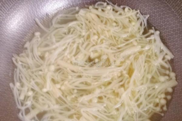 金针菇拌干豆腐胡萝卜丝的做法图解4
