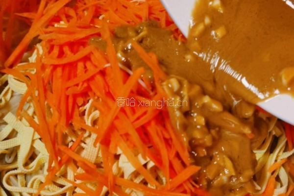 金针菇拌干豆腐胡萝卜丝的做法图解20