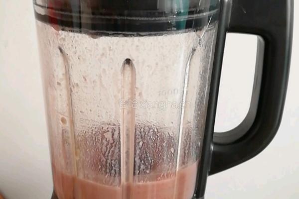 红豆沙牛乳的做法图解4