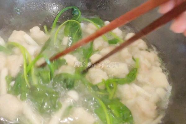 低卡菠菜汤的做法图解7