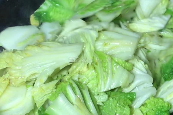 酸辣大白菜的做法图解4