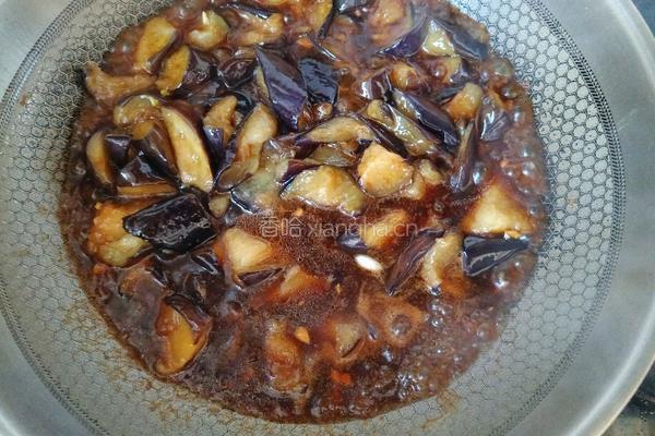 酱汁茄子的做法图解9