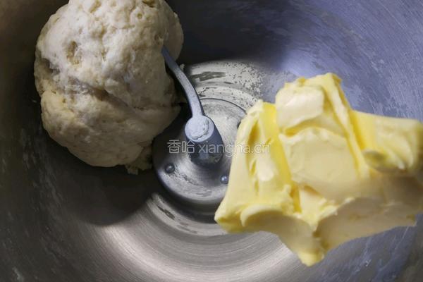 蜜豆吐司的做法图解4