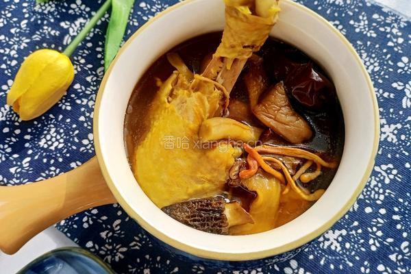 菌菇鸡汤的做法图解12