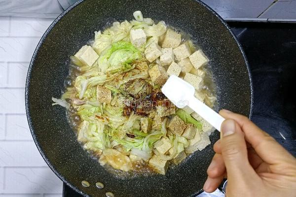 冻豆腐炖白菜的做法图解16