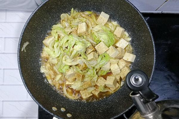 冻豆腐炖白菜的做法图解17
