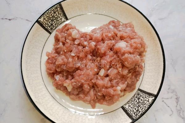 肉末芥菜的做法图解1
