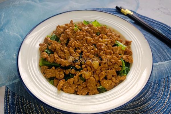 肉末芥菜的做法图解11