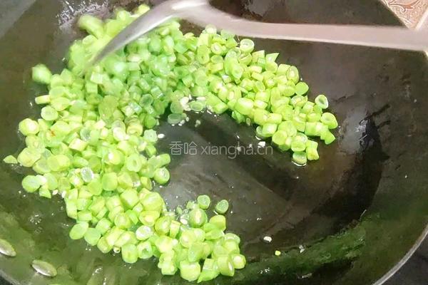 肉沫四季豆的做法图解4