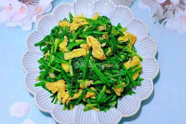 蒜苗炒鸡蛋的做法图解18