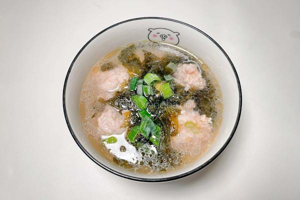 紫菜丸子汤