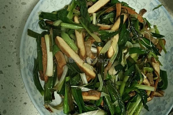 大蒜干丝炒肉丝的做法图解6