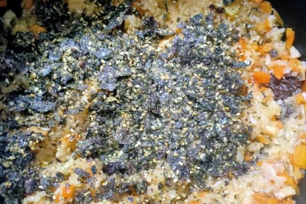 海苔拌糯米饭的做法图解10
