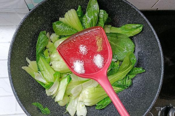 蚝油油菜的做法图解6