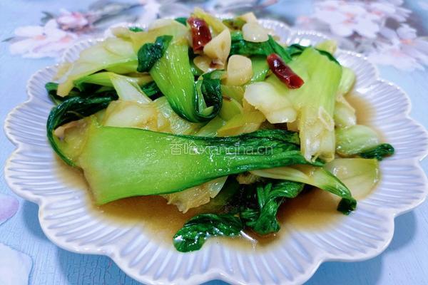 蚝油油菜的做法图解10