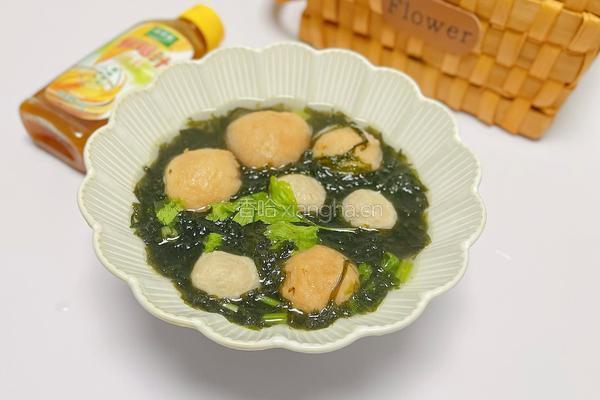紫菜丸子汤的做法图解11