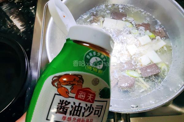 鸭血豆腐汤的做法图解5