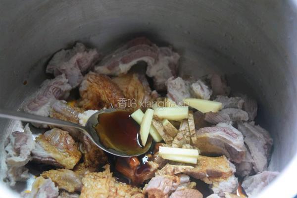 牛腩炖萝卜的做法图解6