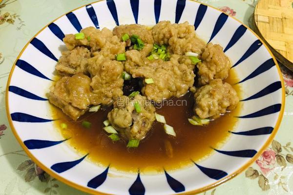 碗蒸黄酥鸭的做法图解14