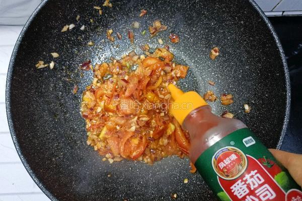番茄菜花的做法图解10