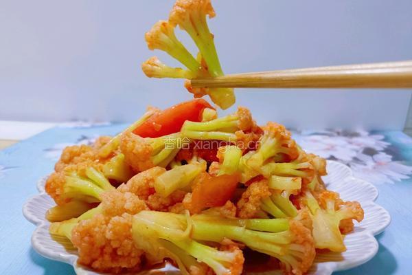 番茄菜花的做法图解15