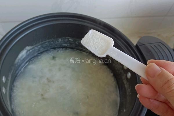 皮蛋瘦肉粥的做法图解11
