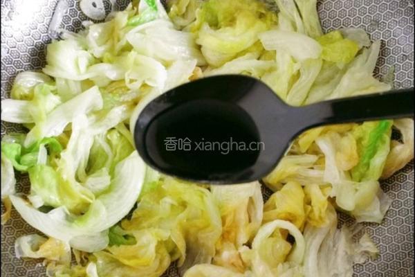 爆炒生菜的做法图解6