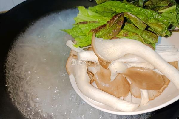 牛肉丸平菇米粉的做法图解5