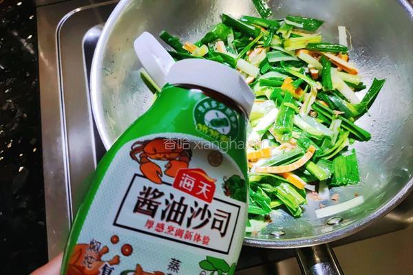 蒜苗炒香干的做法图解6