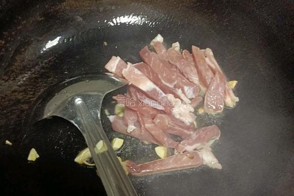 豇豆土豆条炒肉的做法图解4