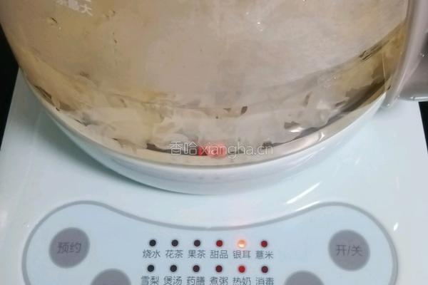 苹果银耳酒酿的做法图解4